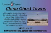 China's Ghost Towns