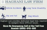 Personal Injury Lawyer in Burlington – Haghani Law Firm