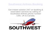 How to Contact to Southwest Airlines Booking Phone Number