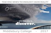 Teaching when technology hacks reality: VR, AR, MR.edu