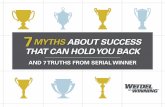7 Myths About Success That Can Hold You Back