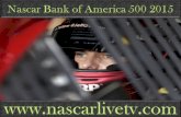 Watch live Nascar Bank of America 500 10 Oct live on mac
