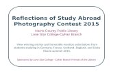 Reflections of Study Abroad Photography Contest 2015