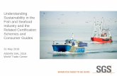 Understanding Sustainability in the Fish and Seafood Industry and the Related Certification Schemes and Consumer Guides