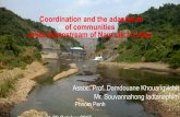 Adaptation of Downstream Communities