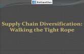 Supply Chain Diversification: Walking the Tight Rope