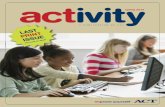 ACT Activity Magazine Spring 2013