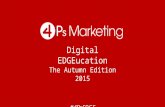 Digital EDGEucation autumn - personalisation in B2B