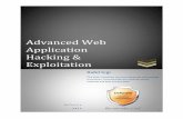 Advanced web application hacking and exploitation
