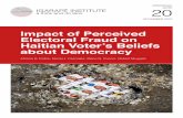 Impact of Perceived Electoral Fraud on Haitian Voter’s Beliefs about Democracys-about-democracy