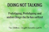 06.05.2013 Webmontag Präsentation "Doing not Talking"