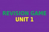 Revision game unit 1
