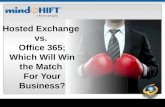Hosted Exchange vs. Office 365: Which Will Win the Match For Your Business?