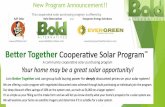 Introduction to the Better Together Solar Program