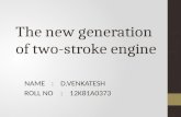 New two stroke engine