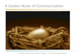 4 Golden Rules for Communicating with Impact