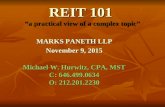 MP REIT 101 November 9th