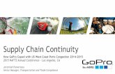 GoPro Business Continuity Plan-US WC Ports Congestion_2015 NAFTZ Annual Conference