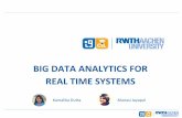 Big Data Analytics for Real Time Systems