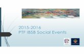 IBSB PTF Social Events 2015 2016 REVIEW