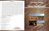 Training of HANDS ICD on Camp management