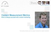 BrightEdge Share15 - CM206: Content Measurement Metrics: Pages & Performance - Chris Bennett