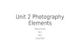 Unit 2 photography elements