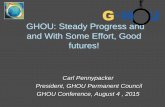 Carl Pennypacker: Another Good Year for GHOU and More Work and Successes Ahead