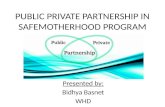 Public private partnership in safemotherhood program in Nepal