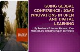 Going Global 2016: Some innovations in open and digital learning