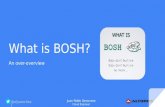 What is BOSH? An over-overview