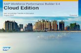 SAP Workforce Performance Builder 9.4 Cloud Edition