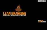 Lean Branding-Rapid brand development for UX teams-Bill Beard-UXScotland2016