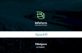 First impressions of SparkR: our own machine learning algorithm