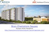 Bren Champions Square Pre Launch Bren Corporation