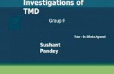 Investigations of TMD