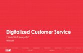 Digitalized Customer Service, Virtual Club 26th January 2017, Poland