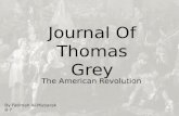 Thomas Grey's Journals