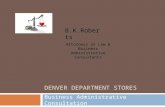 Man5425 - Denver Department Store Case Study
