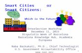 Smart cities or smart citizens : which is the future?