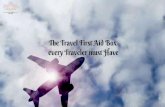 The Travel First Aid Box Every Traveler Must Have