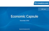 Economic Capsule -December 2016