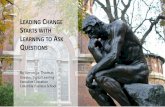 Leading Change Starts with Learning to Ask Questions