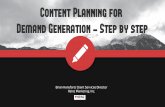 B2B Content Planning for Demand Generation by Brian Hansford preso with Kapost