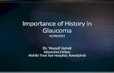 Importance of history in glaucoma