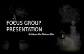 Focus group presentation 2
