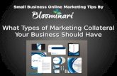 What Types of Marketing Collateral Your Business Should Have