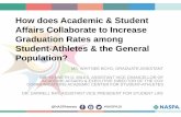 How does Academic & Student Affairs Collaborate to Increase Graduation Rates among Student-Athletes & the General Population?