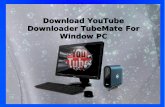 Download YouTube Downloader TubeMate For Window PC