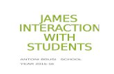 James interaction kids